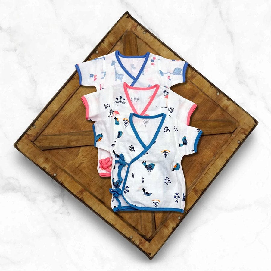 Embrace Jhablas(Baby Vests) - Pack of 3