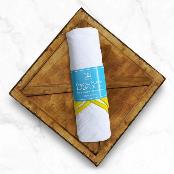 Classic White Swaddle(90cmx90cm) - Pack of 1