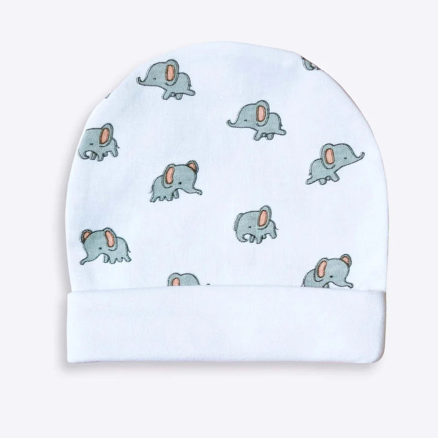 Tinylane Super Soft Baby Essentials Combo - Cap, Booties, Mittens & Baby Washcloths/Napkins - Image 2