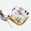 All in One Bamboo:Cotton Newborn Baby Gift Pack [Pack of 13 Pieces] - Design & Plain Swaddle (2), Bibs(2) Washcloth(4), Elefantastic Set(Cap, Booties, Mittens) - Image 3