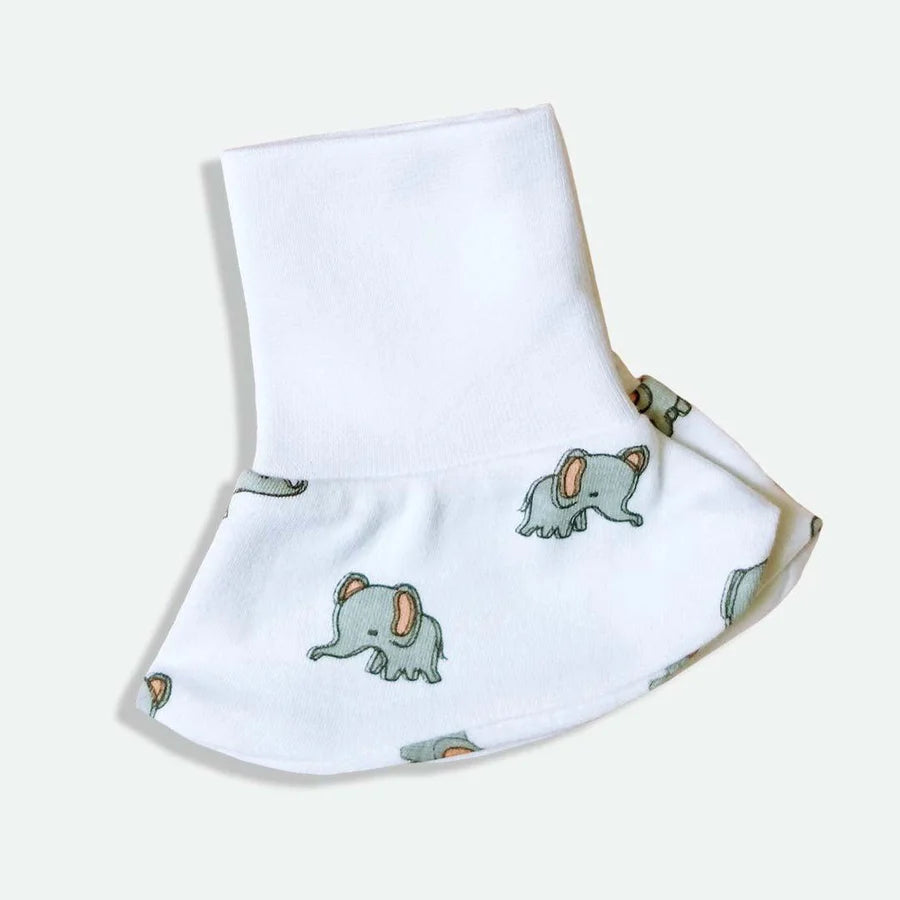 Tinylane Super Soft Baby Essentials Combo - Cap, Booties, Mittens & Baby Washcloths/Napkins - Image 4