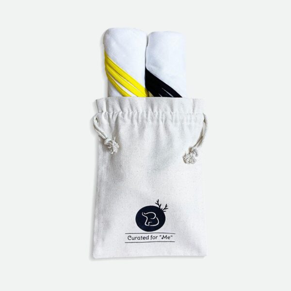 Organic Bamboo Baby Swaddle Set | Pack Of 2  | Classic White | 90 x 90 cm - Image 6