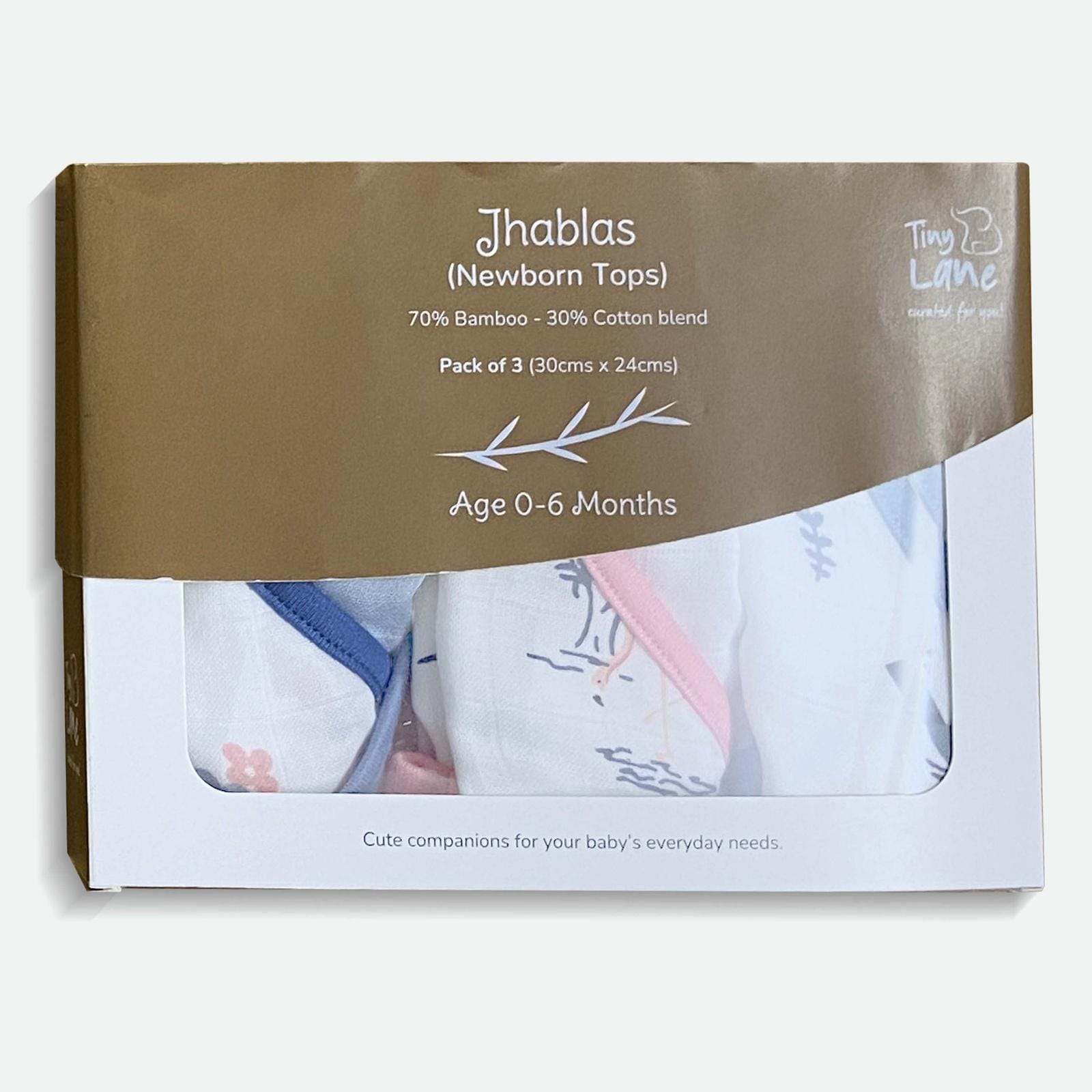 Embrace Jhablas(Baby Vests) - Pack of 3 - Image 10