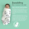 Organic Bamboo Baby Swaddle Set | Pack Of 3  | Savana Swaddles | 90 x 90 cm - Image 9