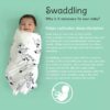 All in One Bamboo:Cotton Newborn Baby Gift Pack [Pack of 8 Pieces] - Duck & Plain Swaddles + Bibs + Washcloths - Image 7