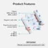 Baby swaddle features