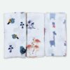 Organic Bamboo Baby Swaddle Set | Pack Of 3  | Savana Swaddles | 90 x 90 cm - Image 11