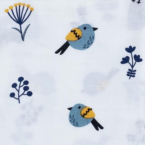 Baby swaddle closeup