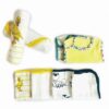 All in One Bamboo:Cotton Newborn Baby Gift Pack [Pack of 8 Pieces] - Duck & Plain Swaddles + Bibs + Washcloths - Image 9