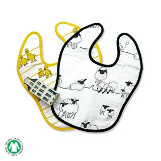 Super soft and absorbent Babble Bibs for Babies - Pack of 2